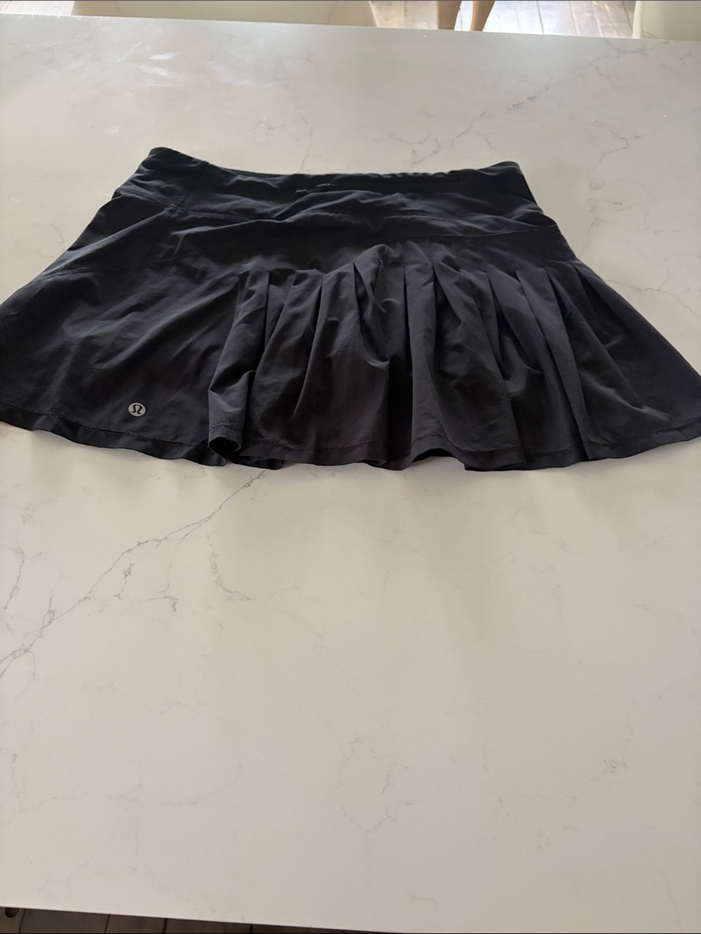 lululemon athletica circuit breaker skirt/skort black size8